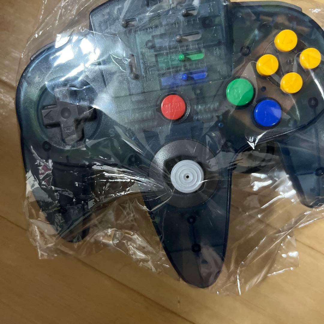 64 コントローラー クリアブルー