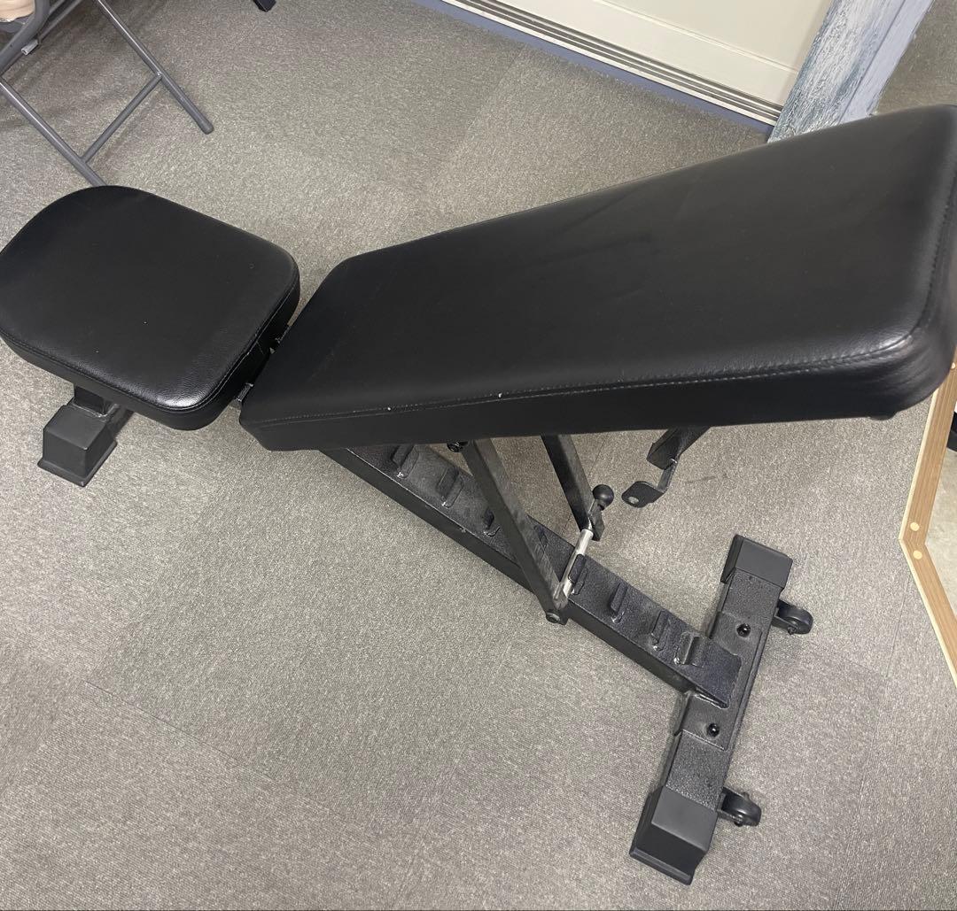 直接引き取り希望 ダンベル 40kg ✖️2個 可変式ダンベル ベンチ付き‼️