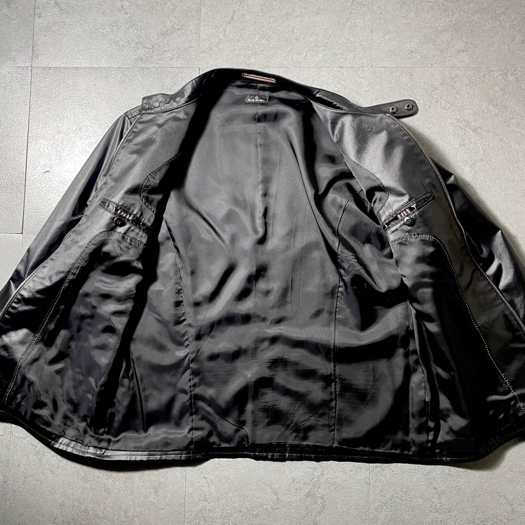 極美品✨️ Paul Smith シングルライダース ジップ y2k 黒