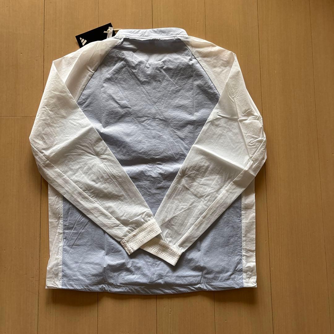 ☆新品☆adidas GOLF アディダスストレッチ ウィンドブレーカー 白L