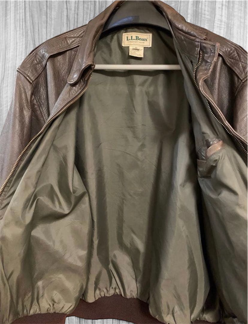 l.l.bean A2レザージャケット