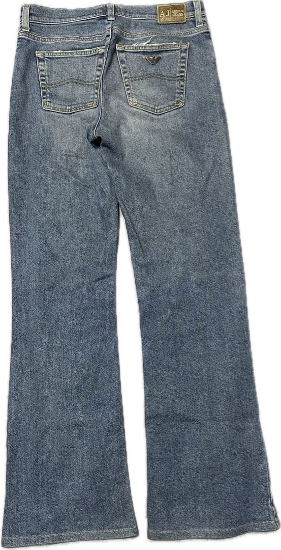 パンツ ARMANI JEANS flare denim light blue