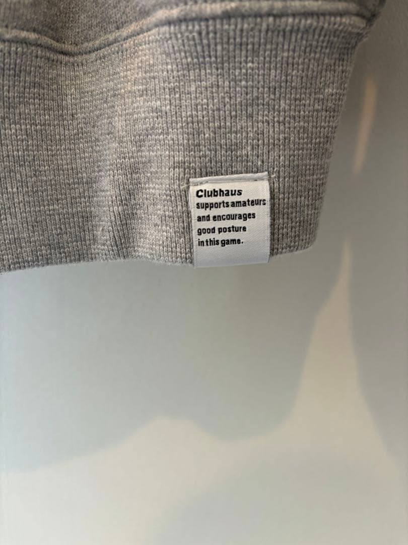 Clubhaus グレー ハイネック Highneck SweatShirt