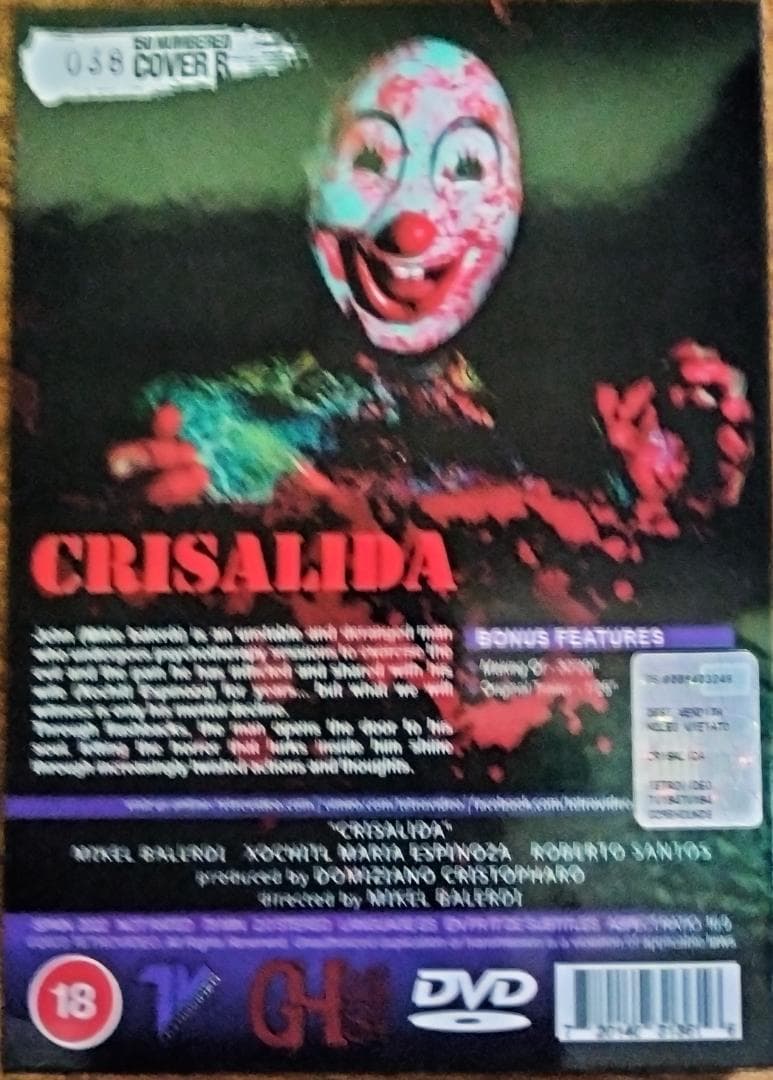 輸入盤【CRISALIDA　ＤＶＤ限定版メディアブック】