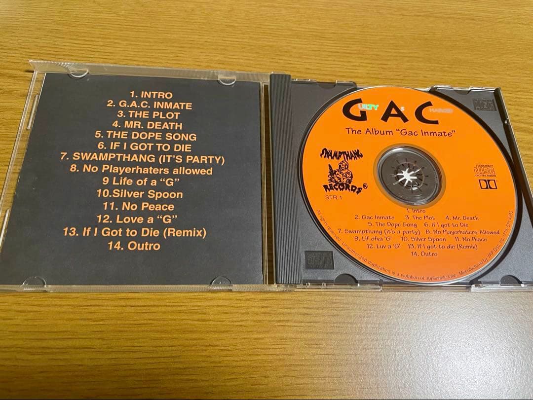 洋楽 GAC THE ALBUM GAC INMATE