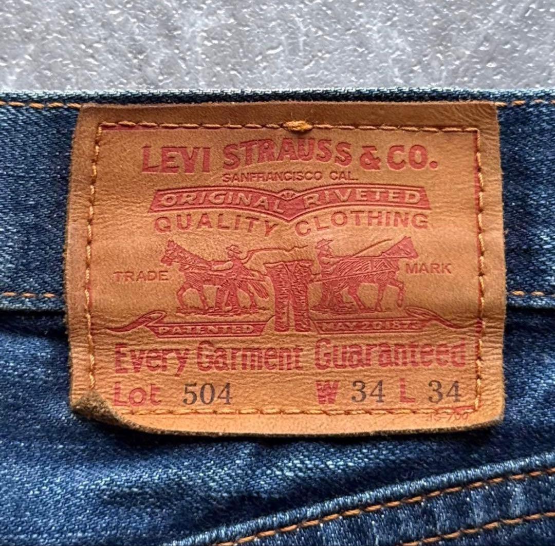 Levi's 504 バギーワイドデニムパンツ　 y2k