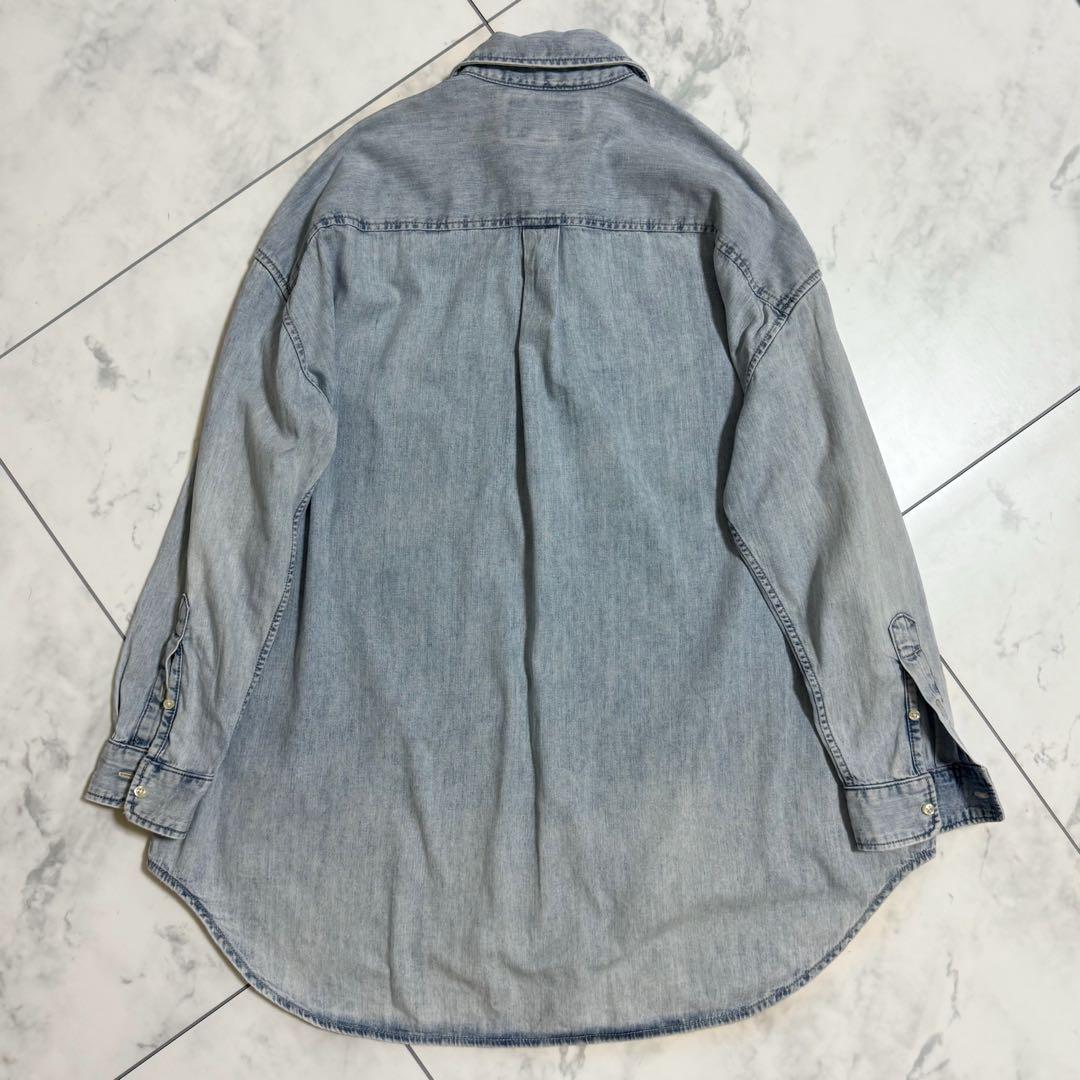 Polo Ralph Lauren オーバーサイズ コットン デニム シャツ S