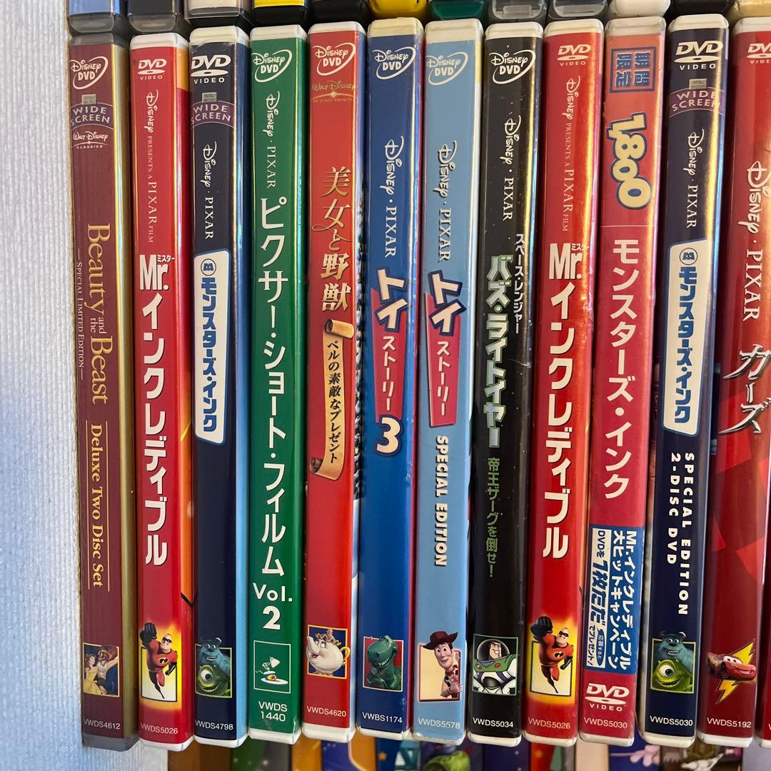 ディズニーなど子供向け　DVD Blu-ray まとめ売り　95本以上　未検品