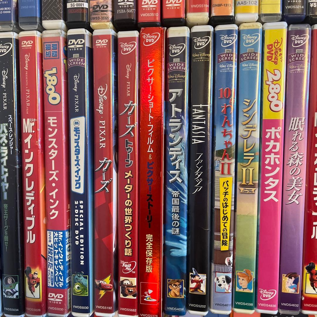 ディズニーなど子供向け　DVD Blu-ray まとめ売り　95本以上　未検品