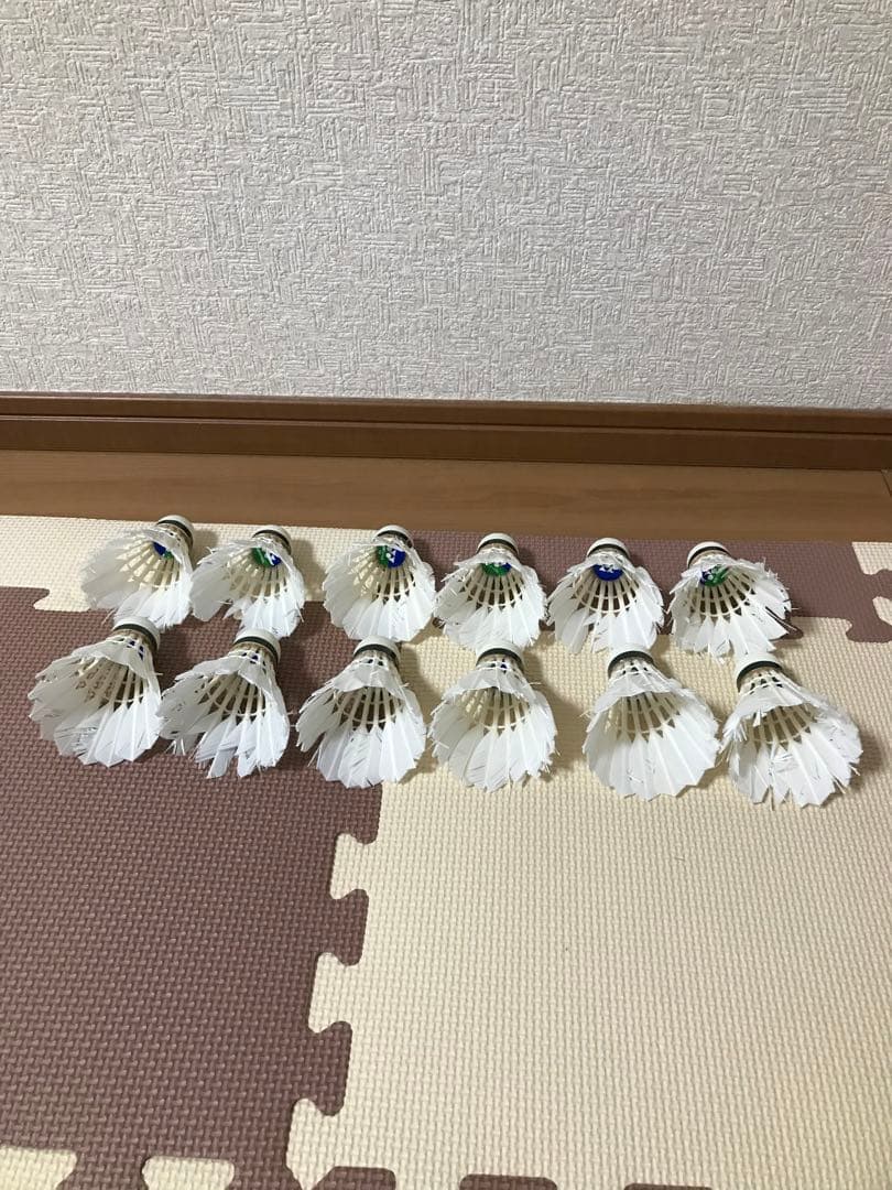 【新品１本付！】バドミントンシャトル　計１２０個（中古１０８個、新１２個）