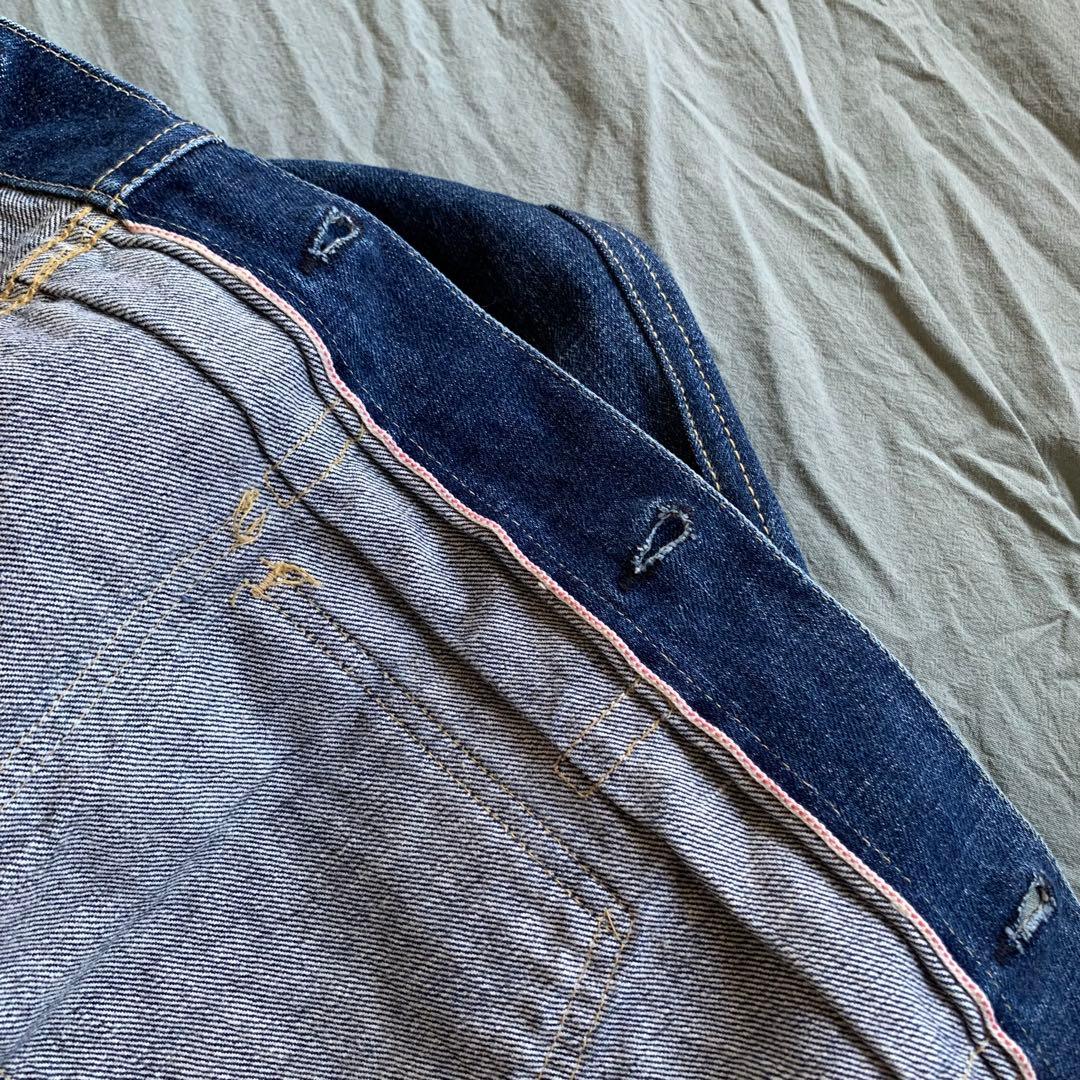 Levi's 507 2nd bigE W38 裏ボタンJ22
