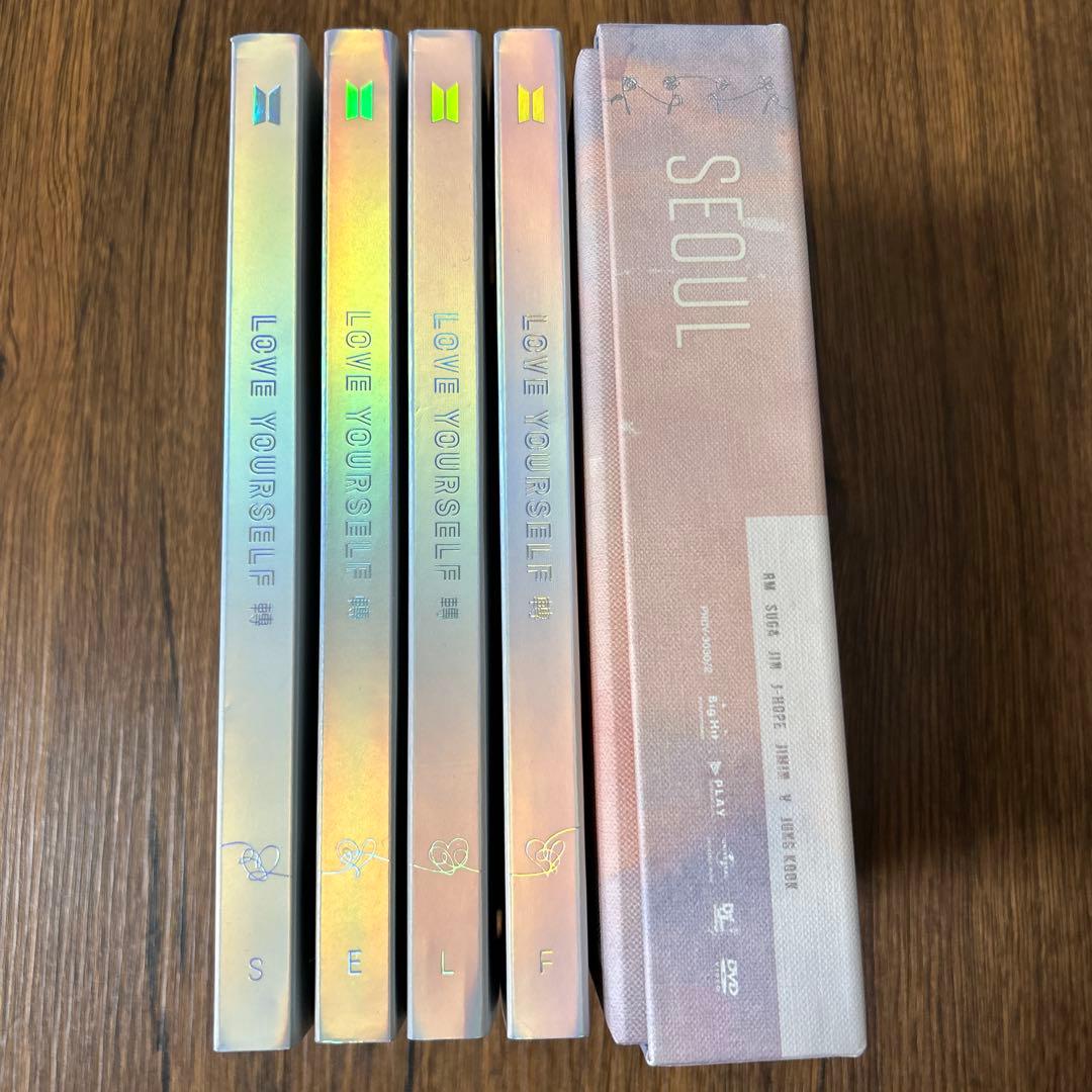 【公式】トレカ有BTS CD DVD フォトブックLOVE YOURSELF