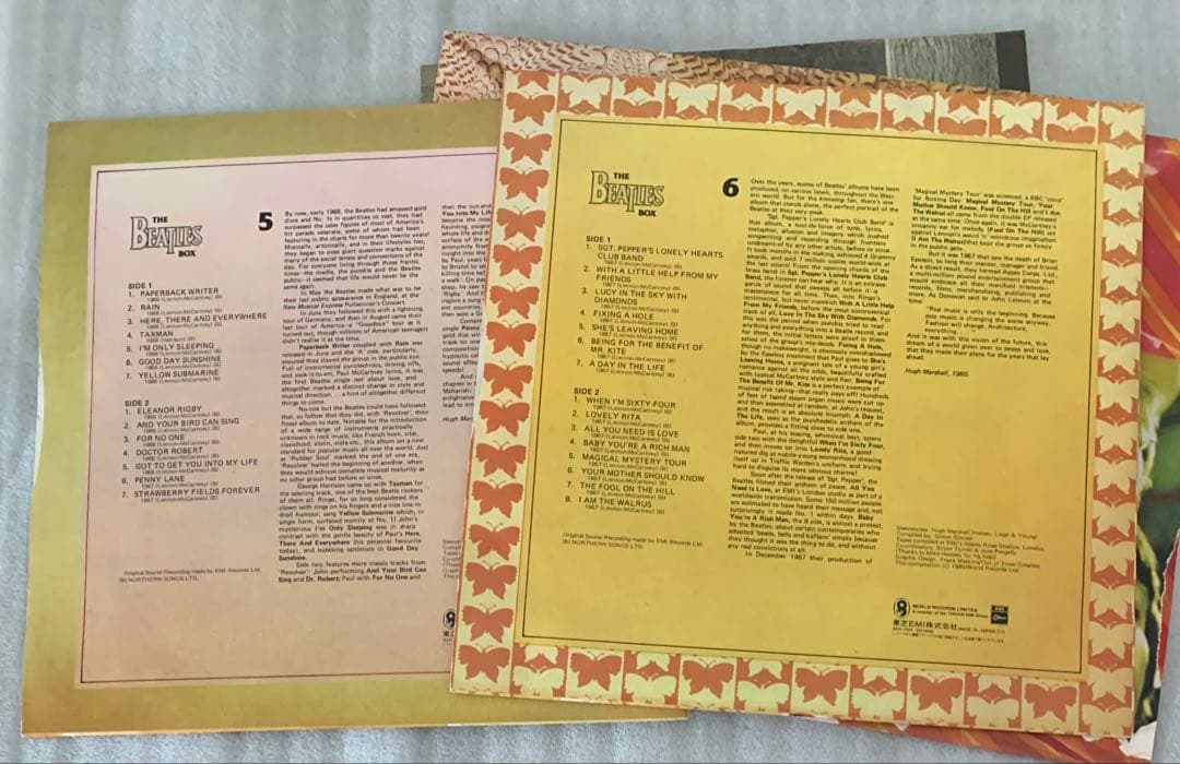 ビートルズ　THE 　BEATLES　 BOX　　　８枚組　　　レコード