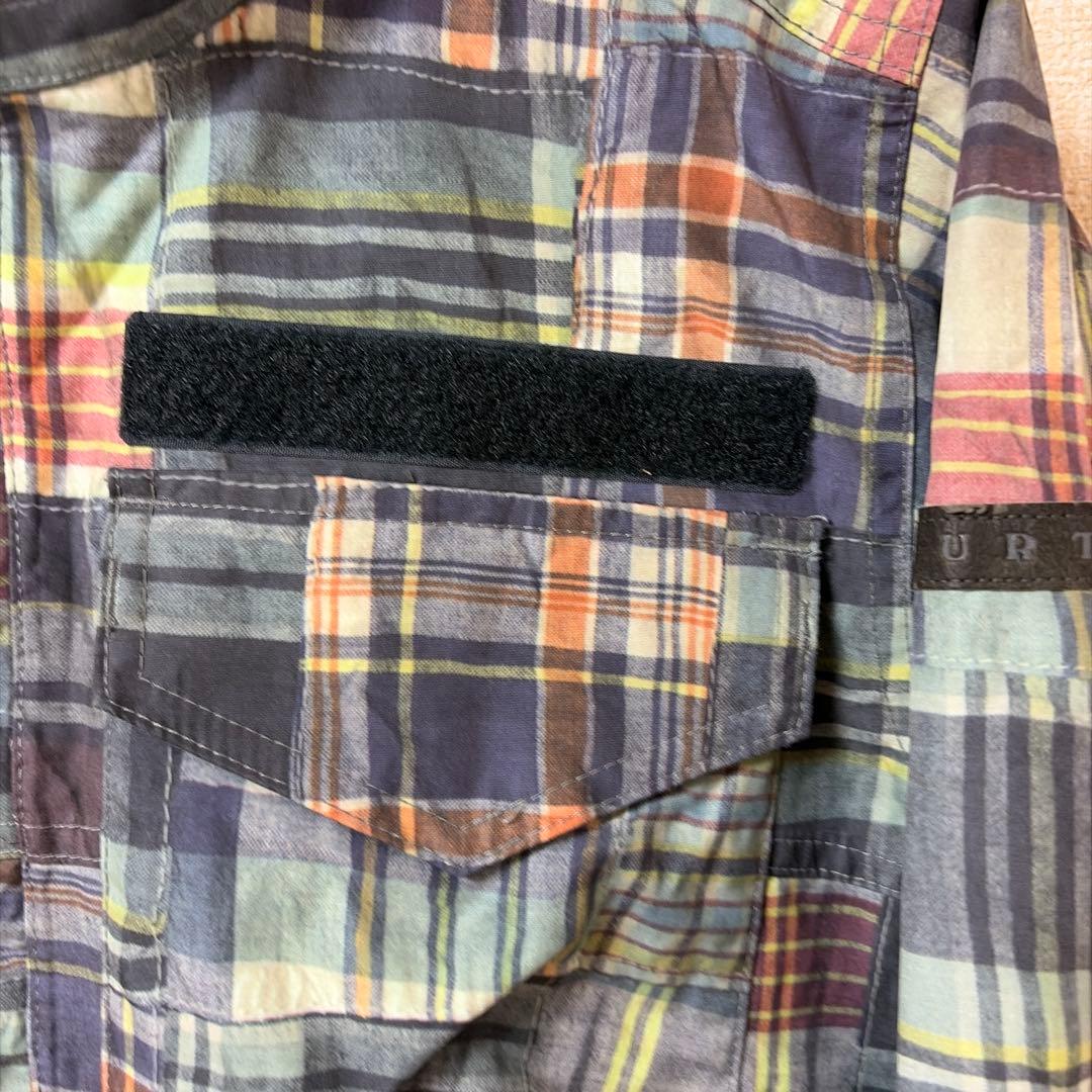 BURTON チェック柄 スノーボードジャケット