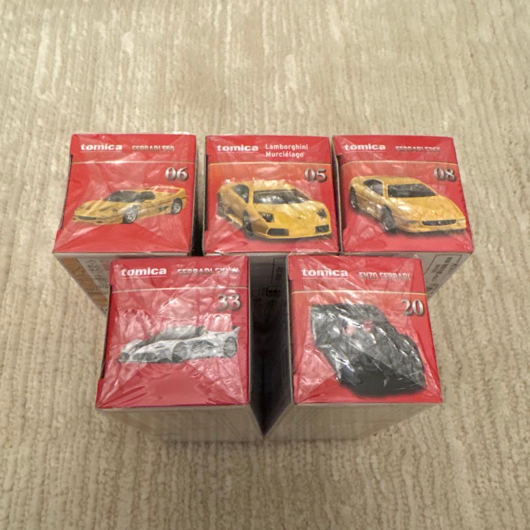 トミカプレミアム　発売記念仕様　5種類セット