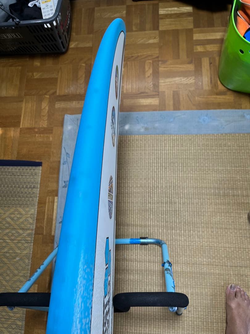 アルメリックサーフボード。chancho7.6Blue美品