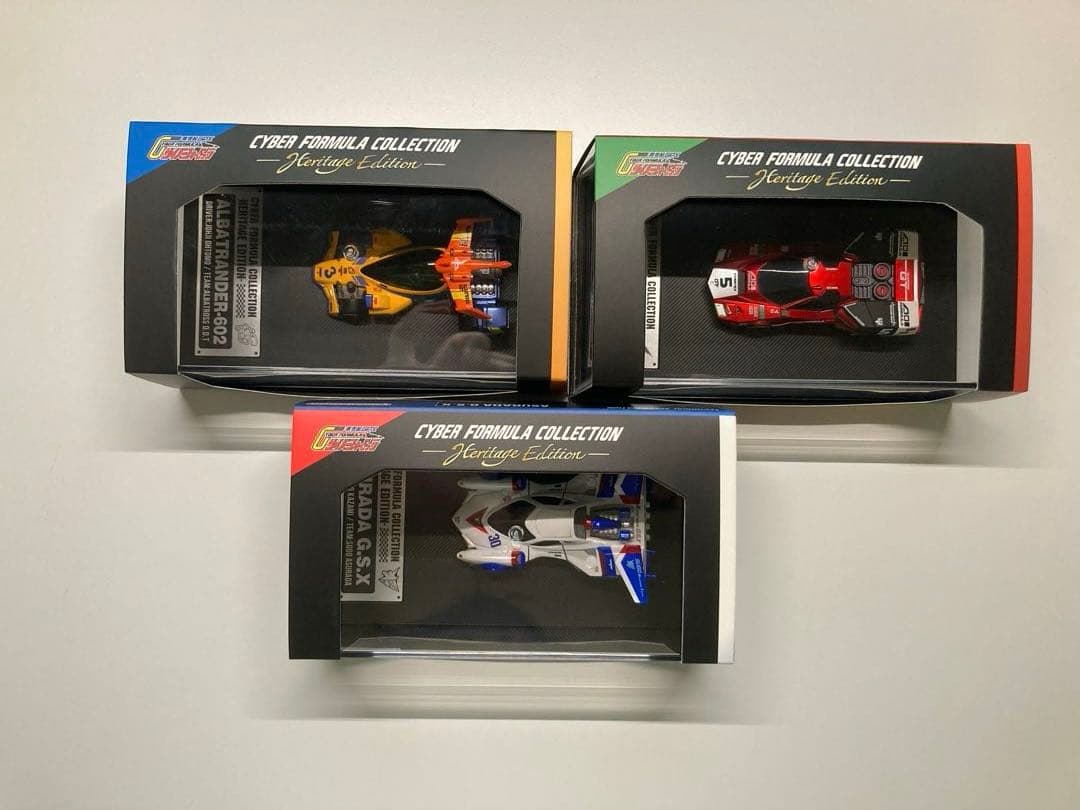 C.F.C. サイバーフォーミュラ3種セット　雨のニセコ決勝