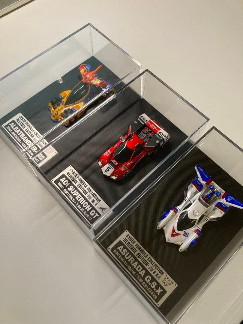 C.F.C. サイバーフォーミュラ3種セット　雨のニセコ決勝