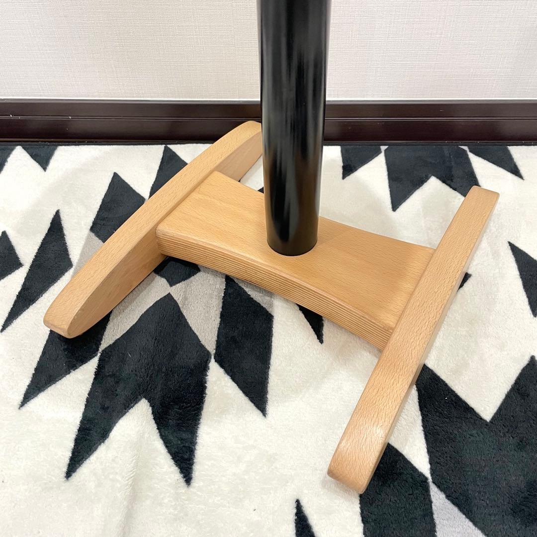 バランスチェア バランスシナジー 織柄ブルー 中古美品