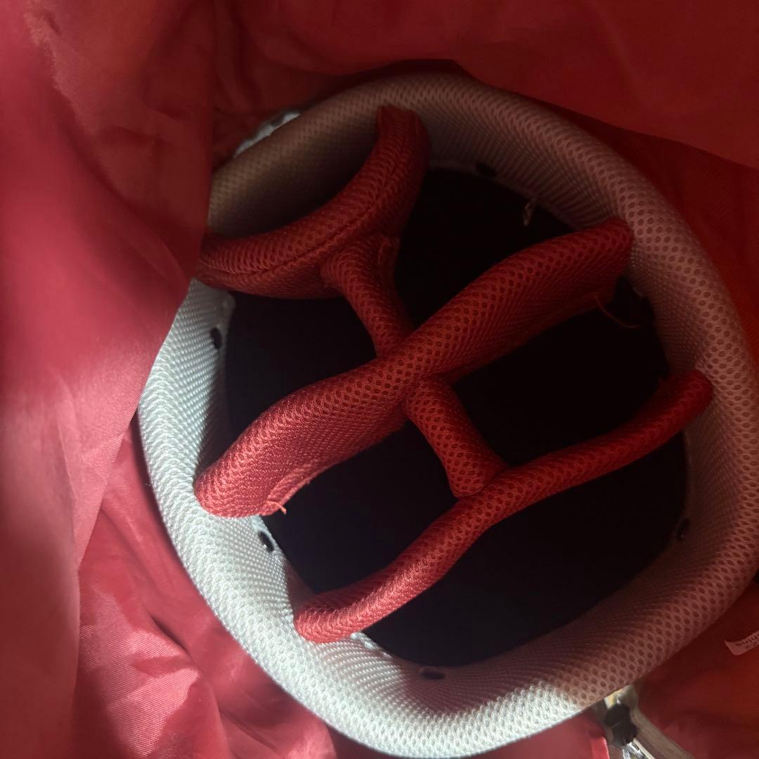 Nike キャディバッグ ゴルフバッグ ホワイト・シルバー
