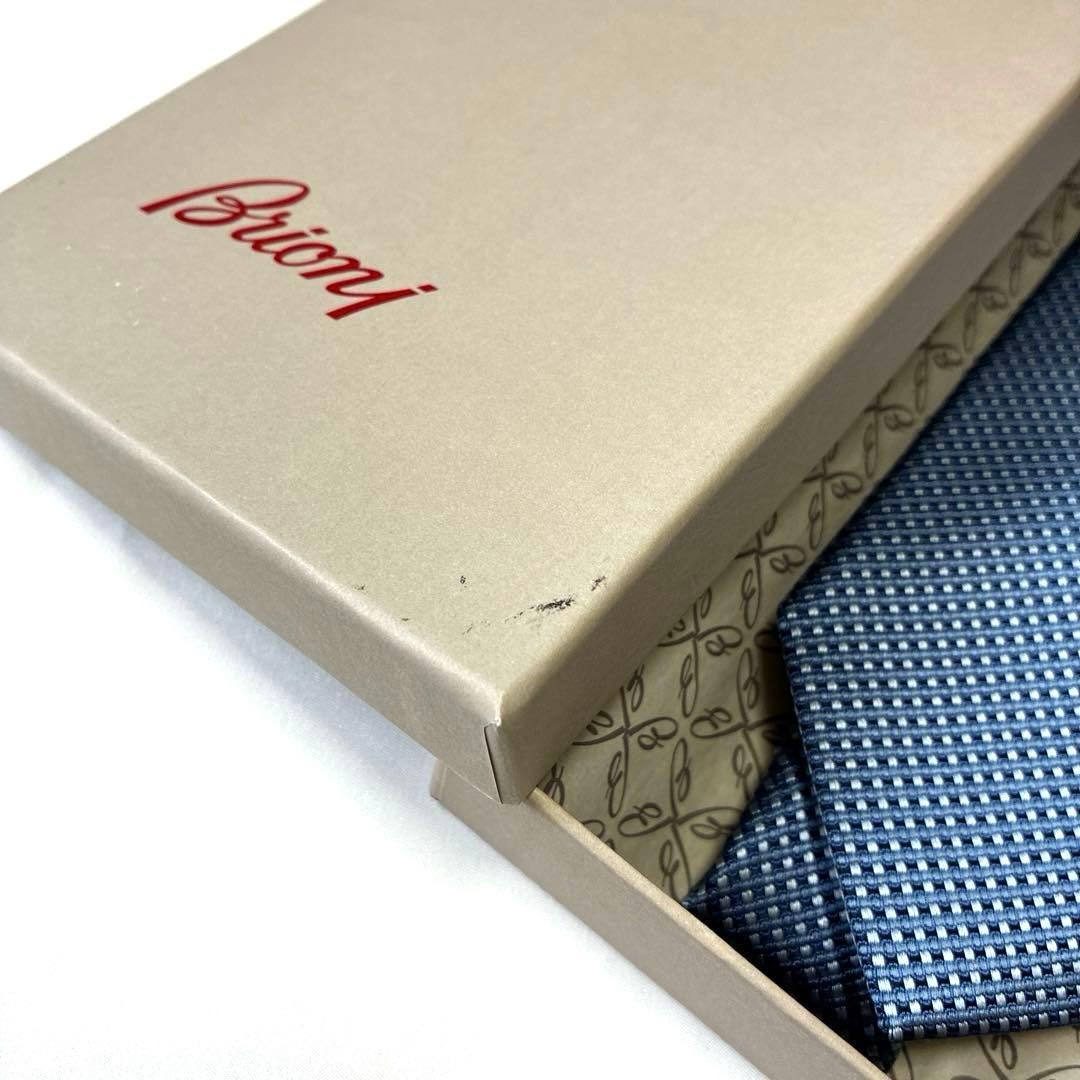 ◆さっしー  未使用 Brioni ブリオーニ ネクタイ 総柄 イタリア製