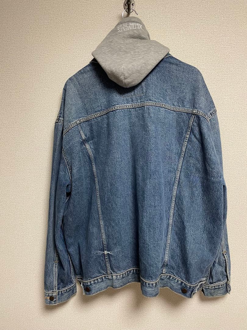 ジャケット・アウター VETEMENTS LEVI'S OVERSIZED DENIM JACKET