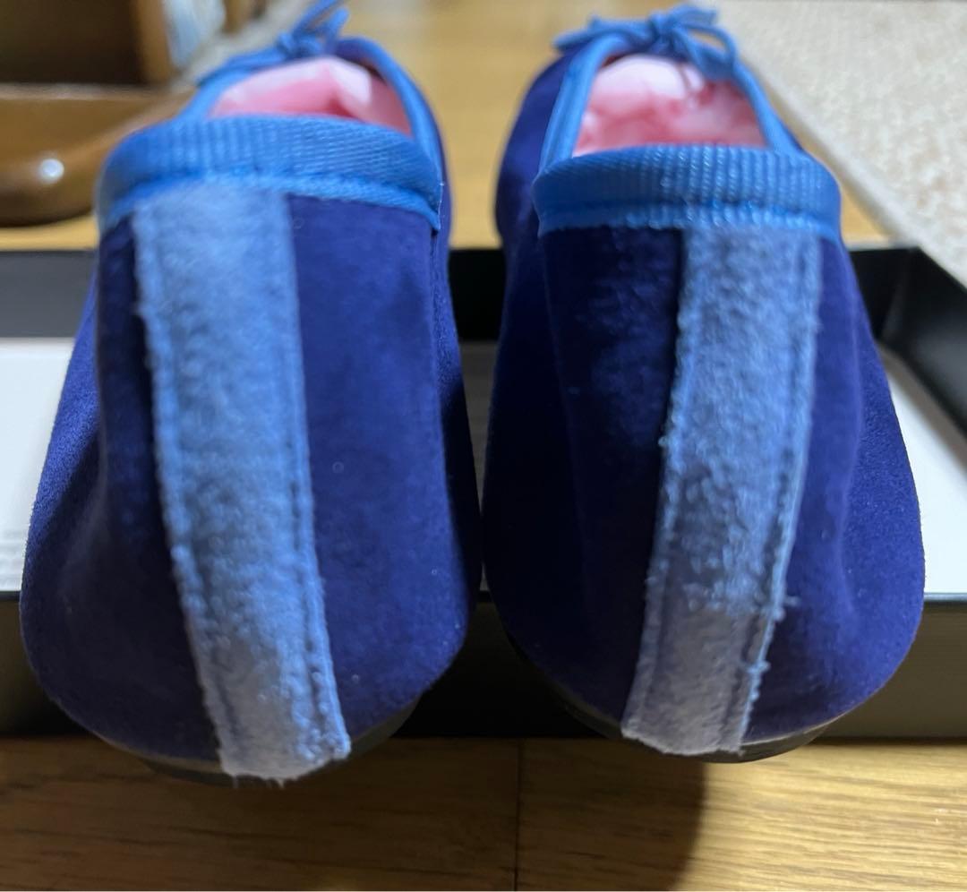 Repetto ネイビー コンビ　廃盤　バレエシューズ 38.0