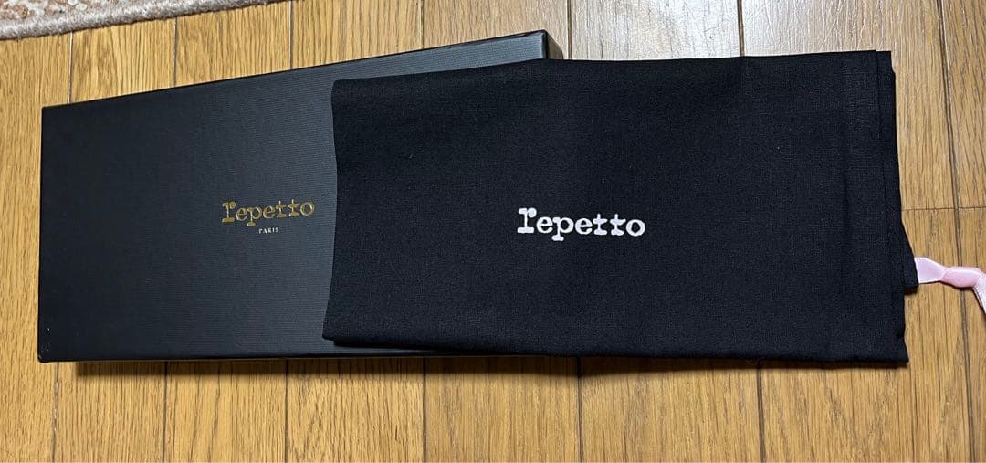 Repetto ネイビー コンビ　廃盤　バレエシューズ 38.0
