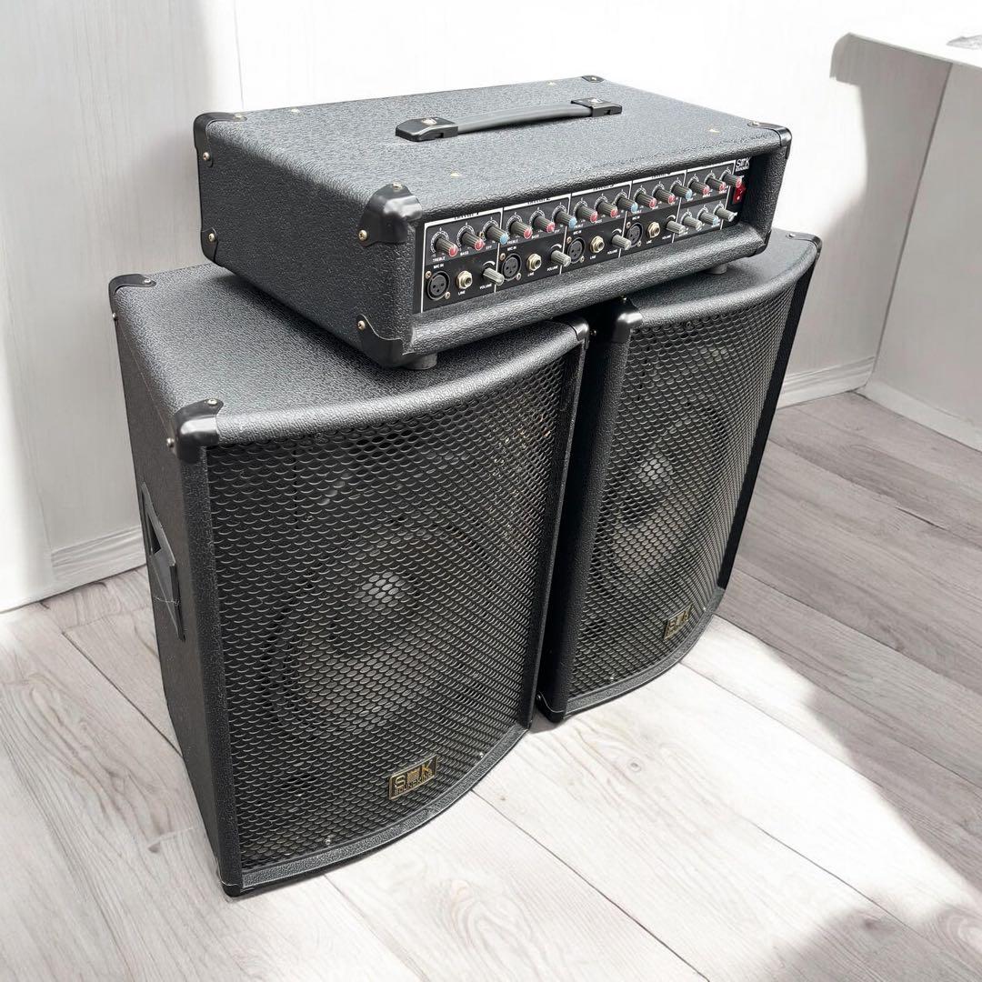 即使用OK✨SOUNDKING PA-500 ミキサー スピーカー セット完動品