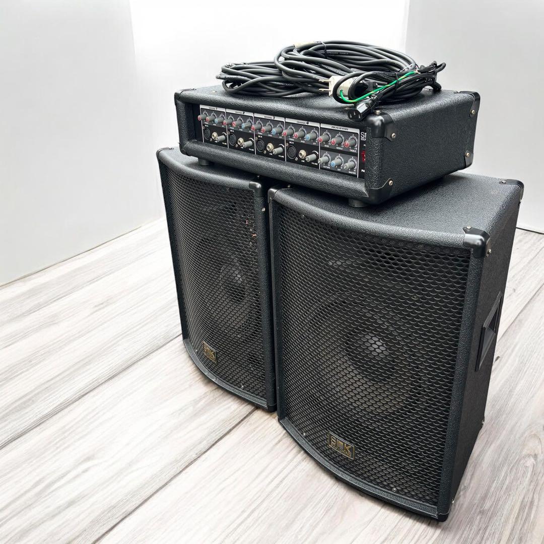 即使用OK✨SOUNDKING PA-500 ミキサー スピーカー セット完動品
