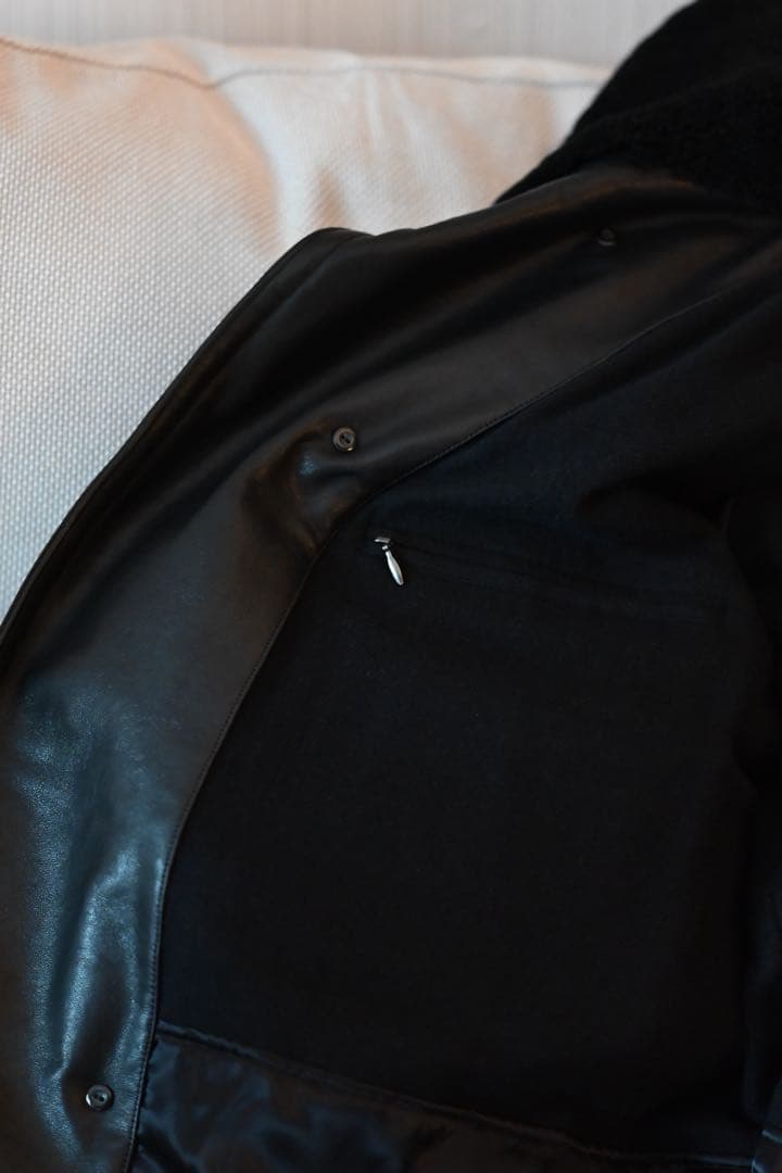 COMOLI ラムレザーカナディアンコート サイズ3 25aw コモリ