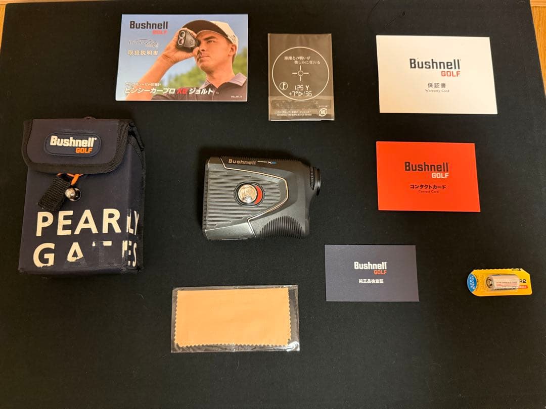 【美品】Bushnell ゴルフ用距離計　パーリーゲイツコラボ　24h以内発送