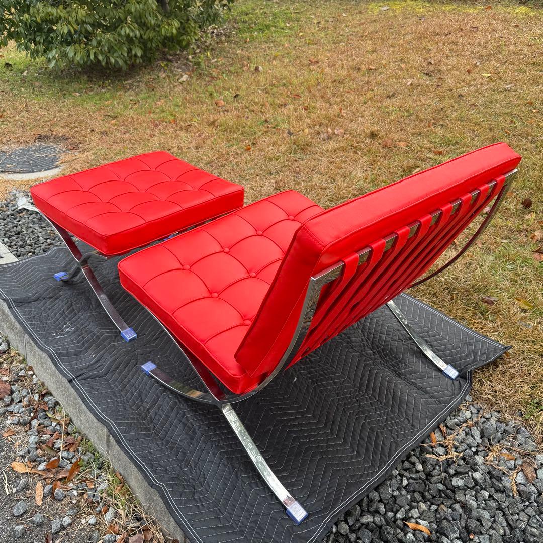 ① 美品　バルセロナチェア★ソファー★リプロダクト★