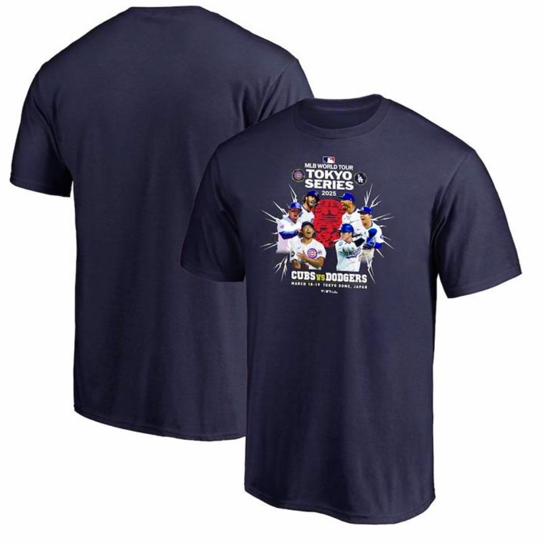 MLB 東京シリーズ2025 カブス vs ドジャースTシャツ Lサイズ 新品