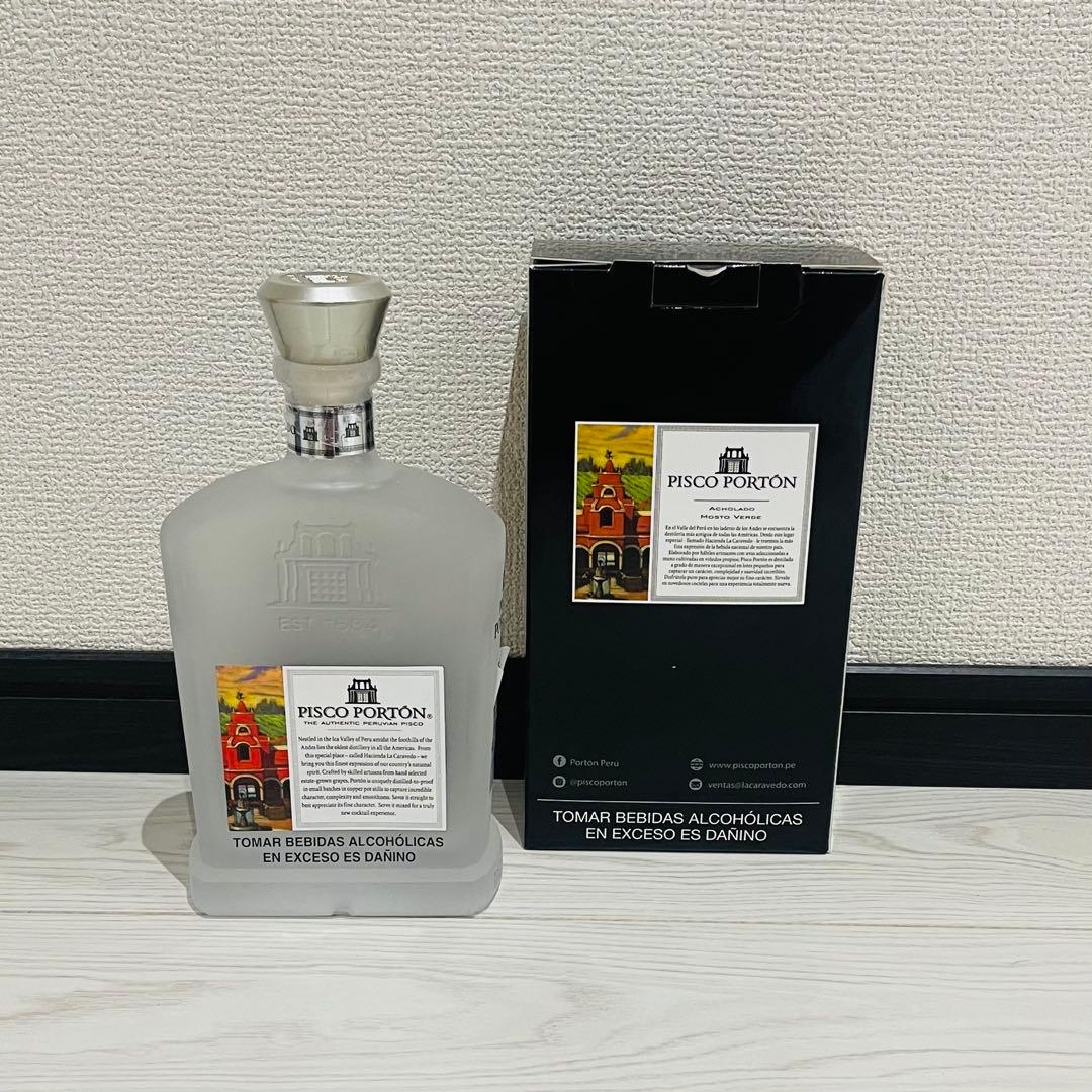 ピスコ酒Pisco Portón Acholado 750ml