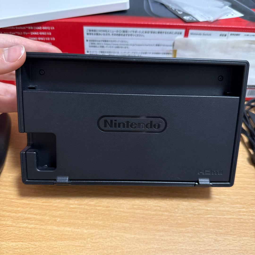【美品•付属品完備】Nintendo Switch グレー 本体