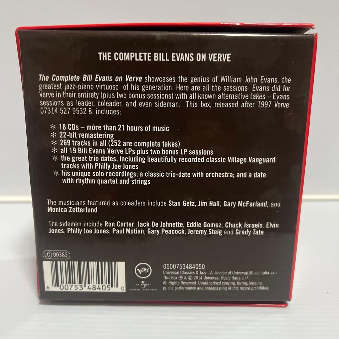 洋楽 THE COMPLETE BILL EVANS ON VERVE