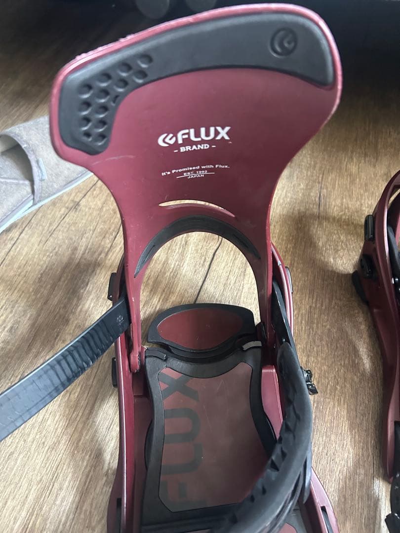 FLUX スノーボードビンディング レッド　DS