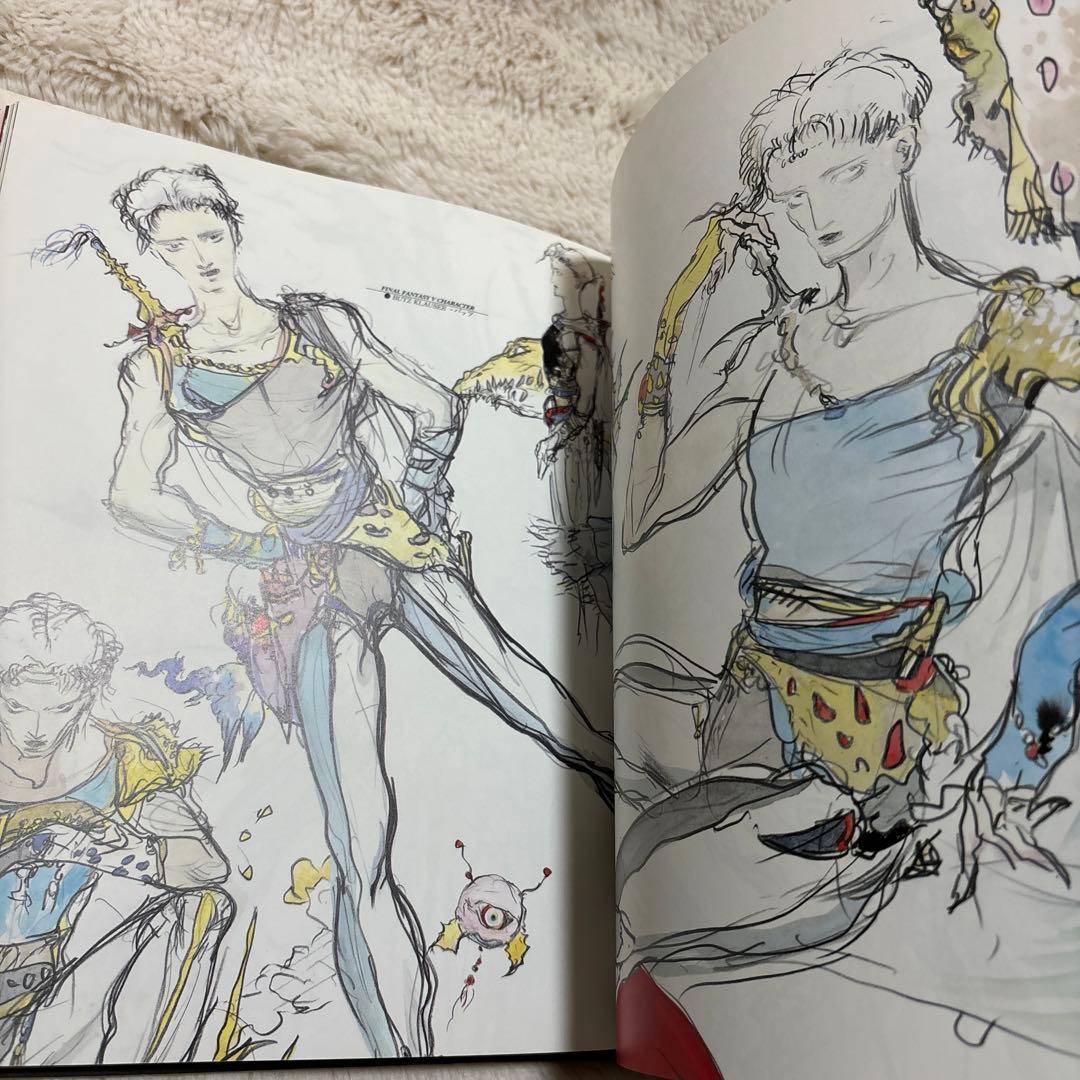 ✨希少✨天野喜孝　JAPAN ファイナルファンタジー　帯付き
