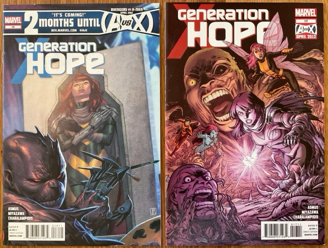 Generation Hope #1-17 コンプリートセット アメコミリーフ