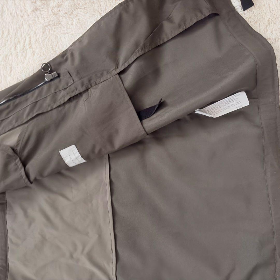 超美品　ZARA ロングスプリングコート　 カーキ　Ｌ