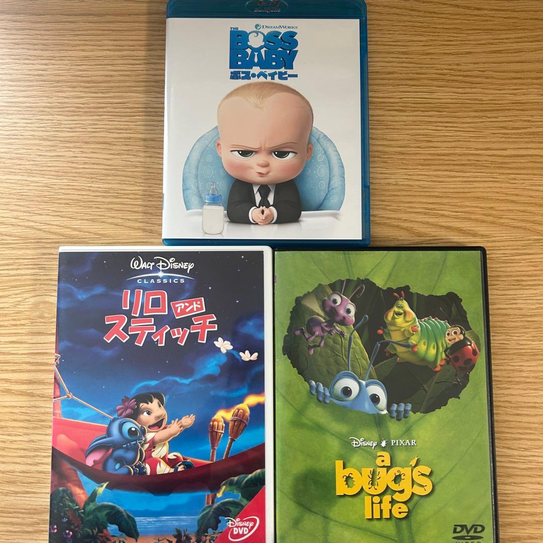 ディズニーなど　まとめ売り　DVDとブルーレイ