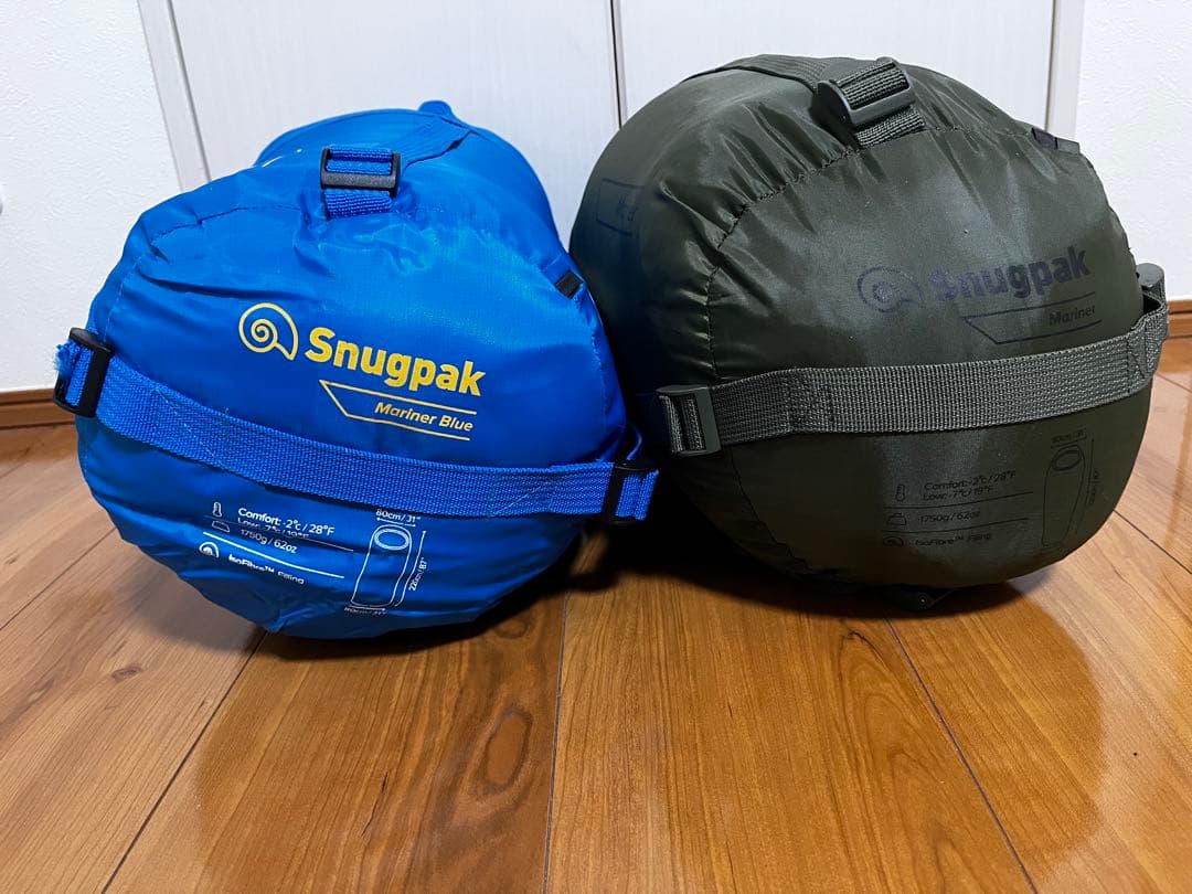 snugpak 寝袋　2つセット