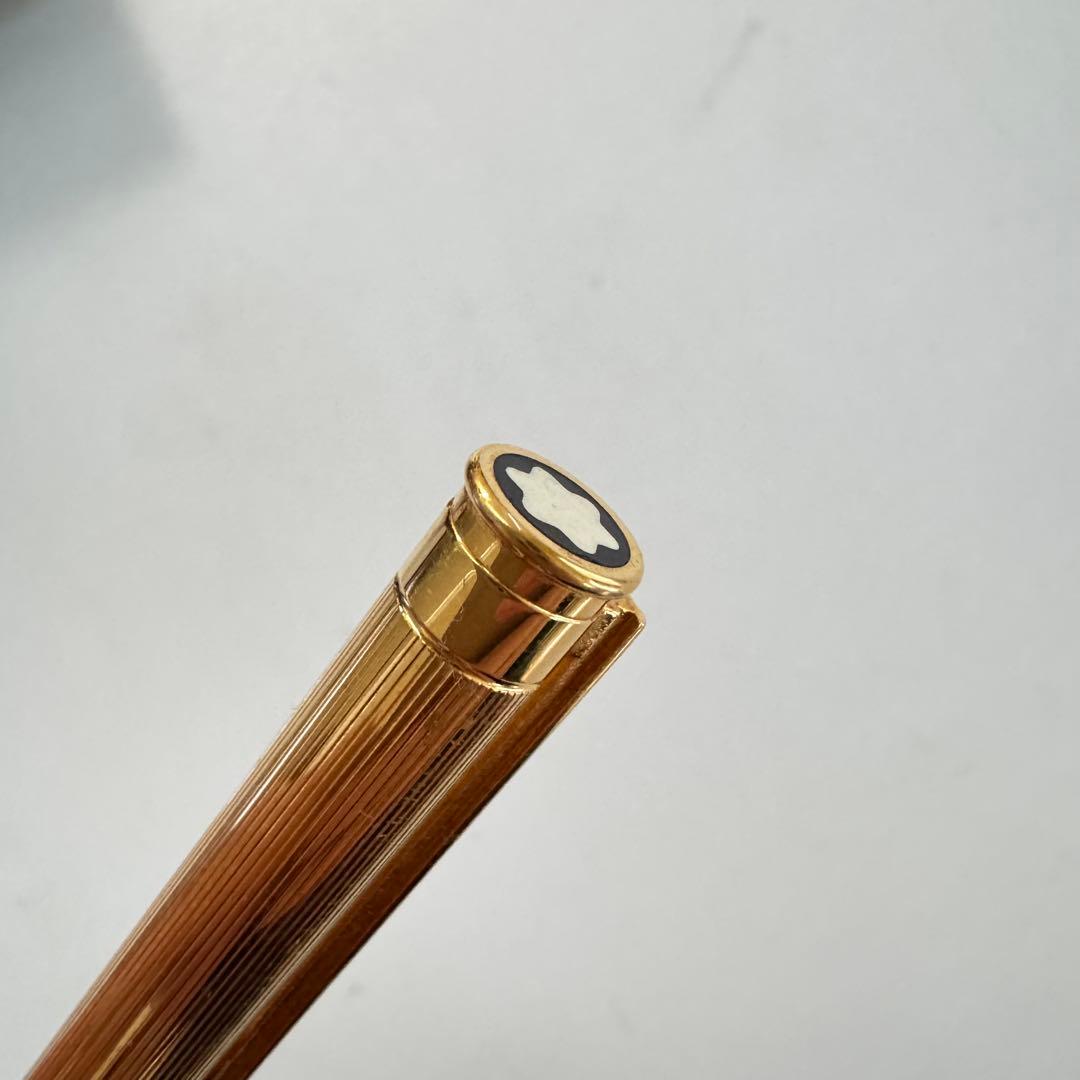 廃番 MONTBLANC モンブラン ノブレスオブリージュ ボールペン ゴールド