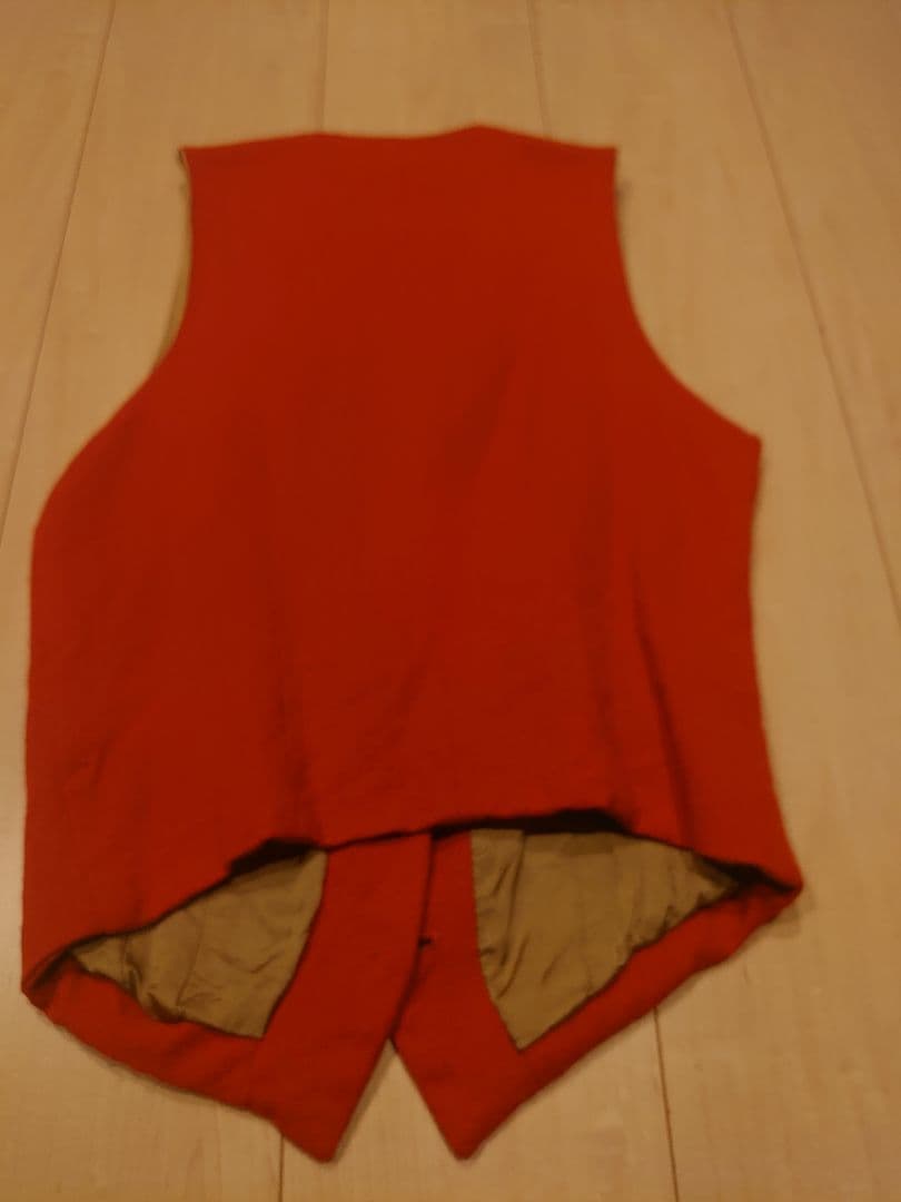 Vivienne Westwood ベスト レッド イタリア製
