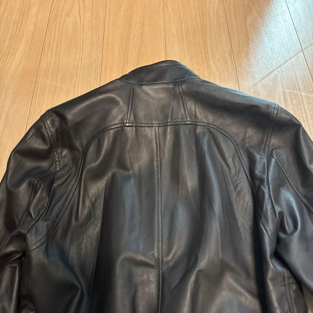 【新品】DOLCE&GABBANA ラムレザージャケット