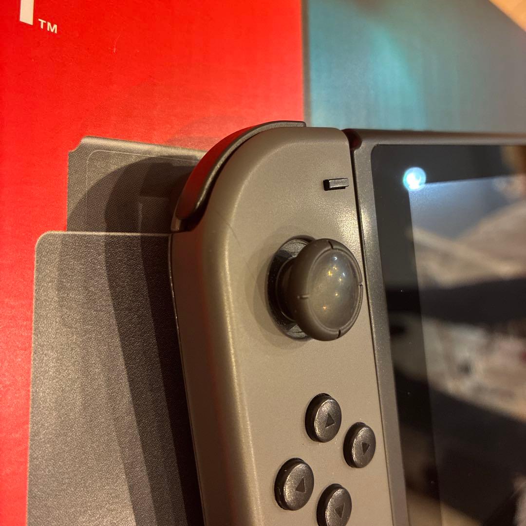 Switch Nintendo 任天堂　グレー　公式ケース付き
