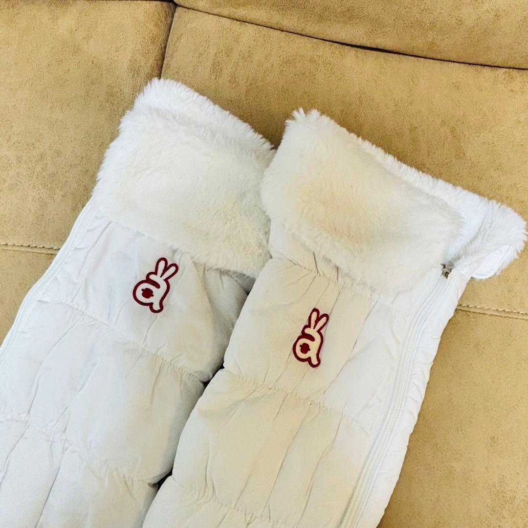 アルチビオ　中綿レッグウォーマー　ロング丈
