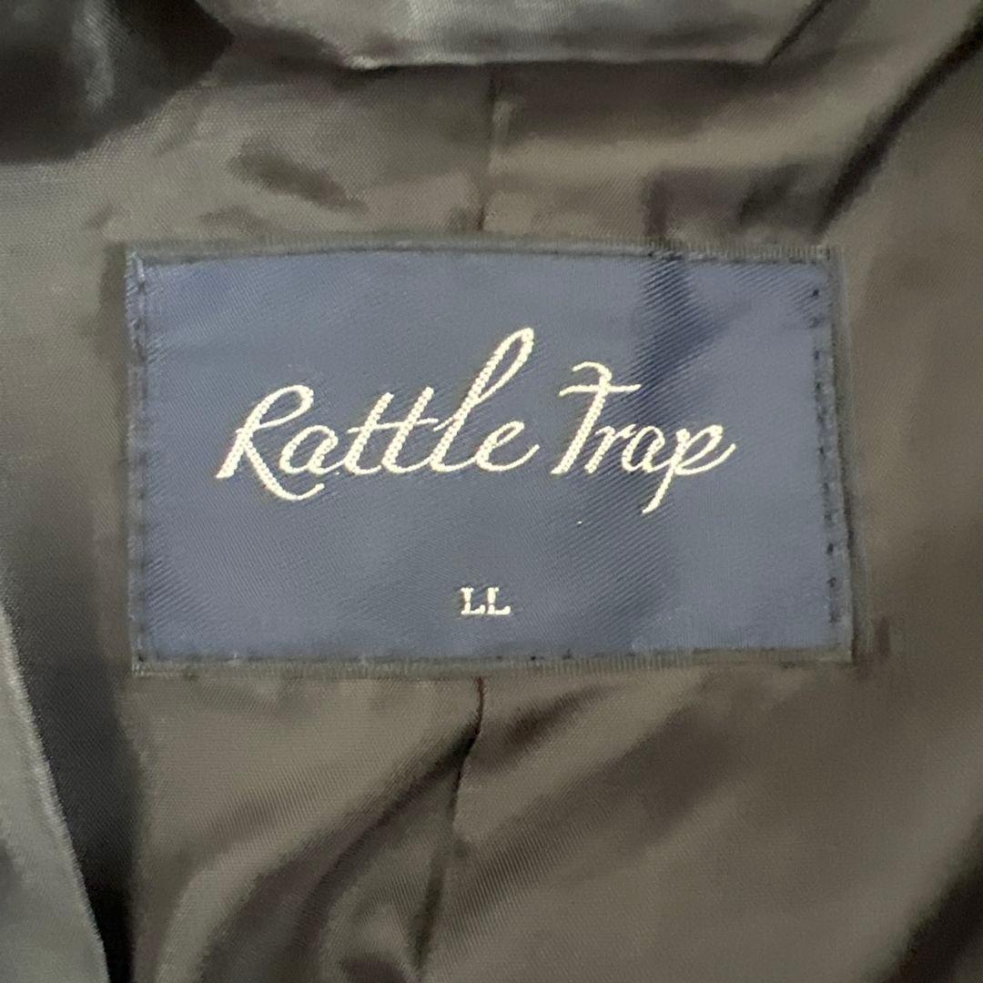 Rattle Trap ブラウンレザー シングルライダースジャケット