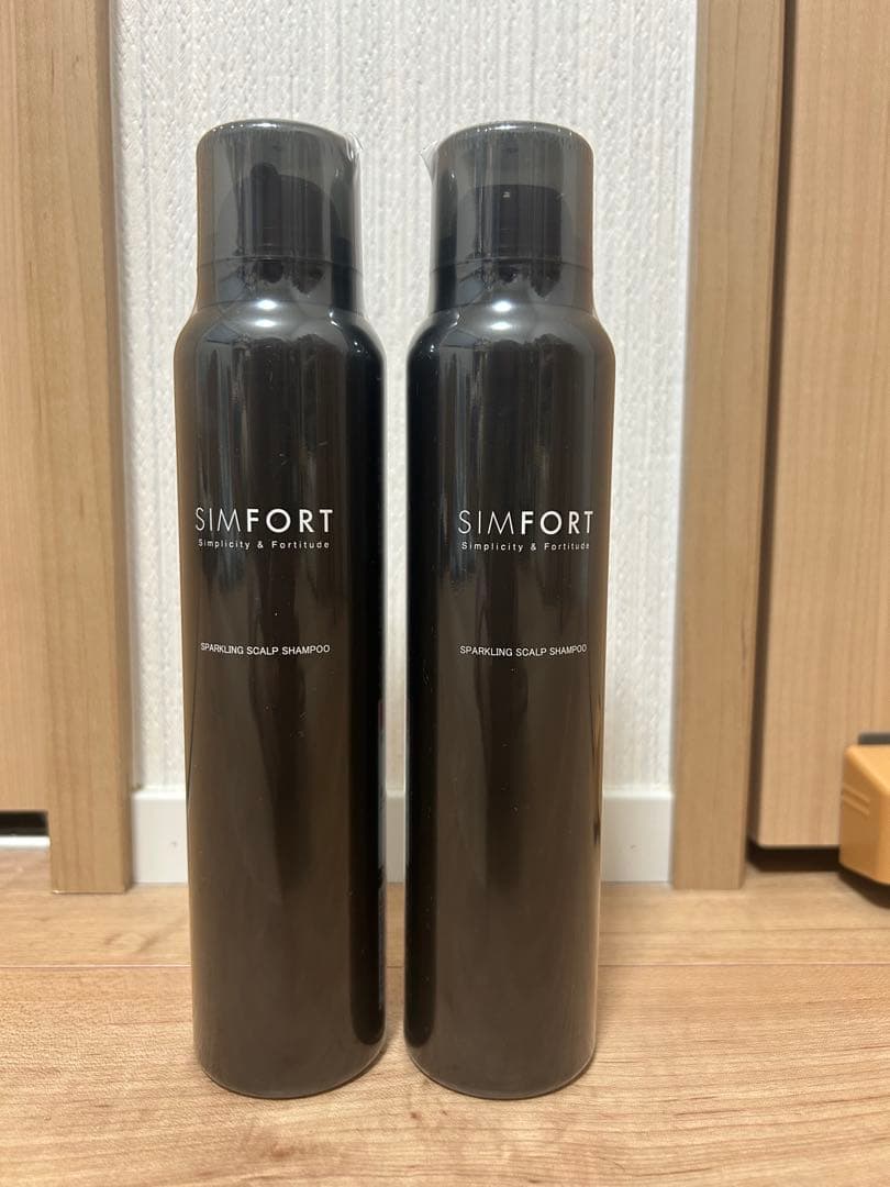 【新品定価1.5万】SIMFORT スパークリングスカルプシャンプー 2本セット